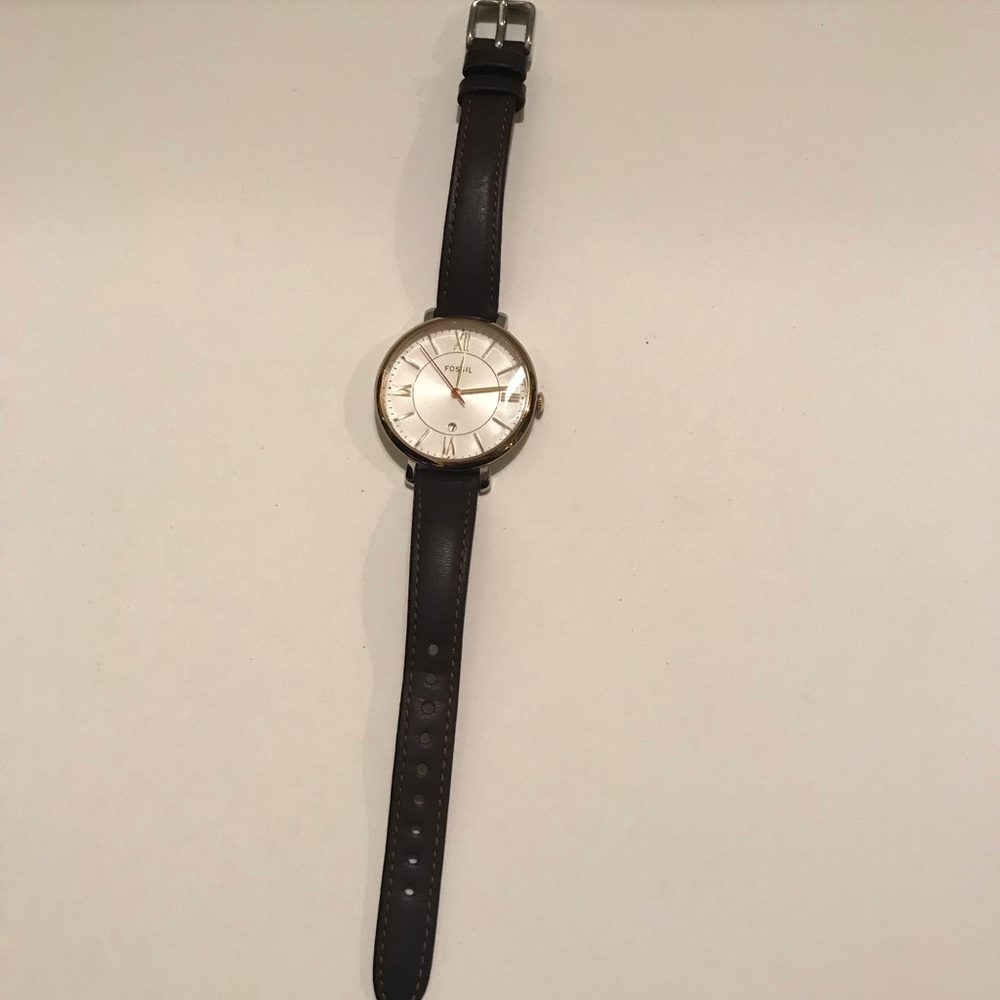 Fossil women’s watch dark brown